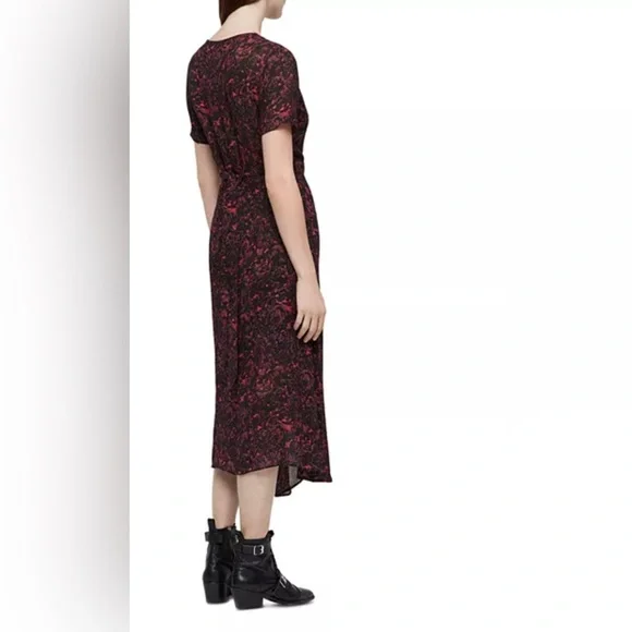 All Saints, Seeta Rosey wrap dress - Picture 5 of 8